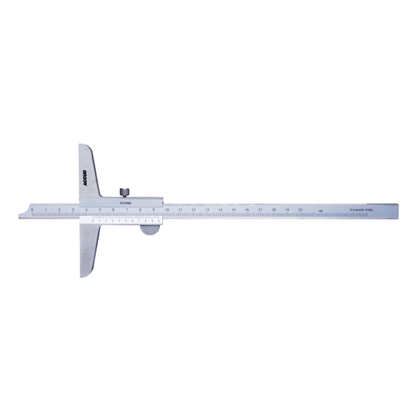 ACCUD Vernier Depth Gauge 0-200mm