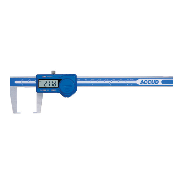 ACCUD Digital Outside Neck Caliper 0-150mm/0-6″