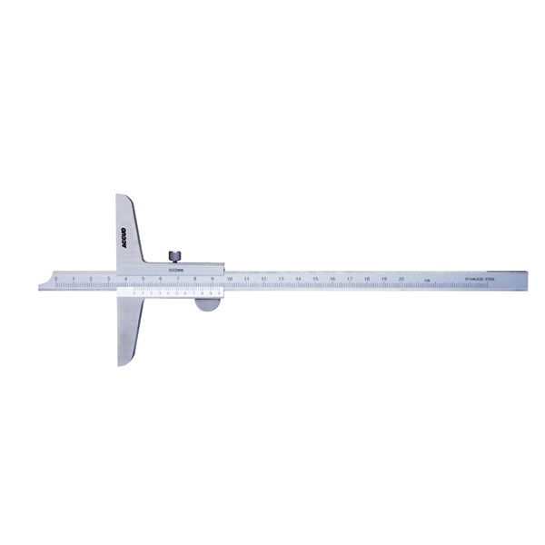 ACCUD Vernier Depth Gauge 0-500mm