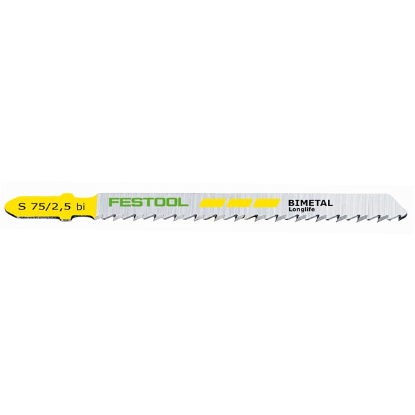 FESTOOL JIGSAW BLADE HS 75/2,5 BI/5 490178