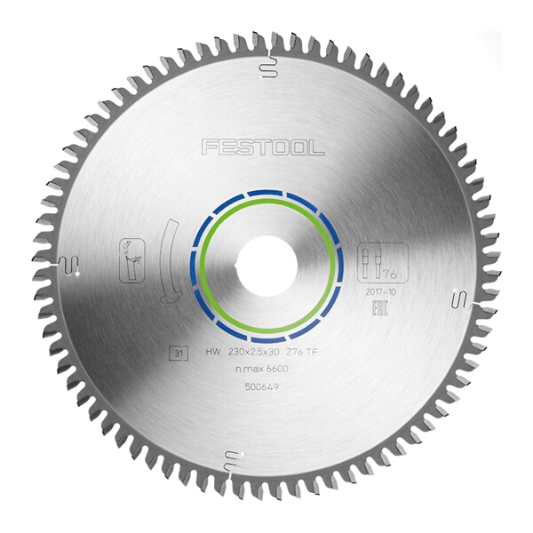 FESTOOL SPECIAL SAW BLADE 230X2,5X30 TF76 500649