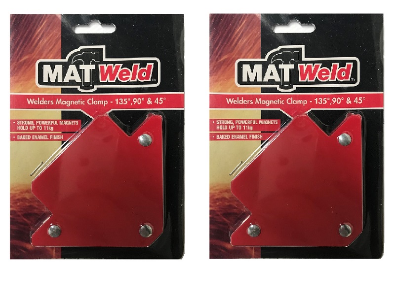 Matweld – Magnetic Welding Clamp 25Lbs (Pack of 2)