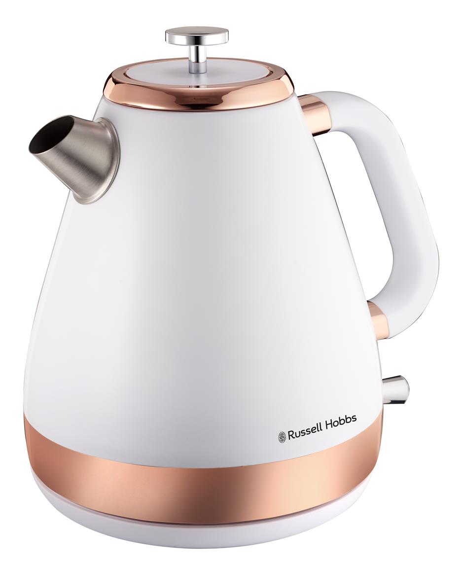 Russell Hobbs – Rose Gold Kettle – White