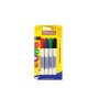 Penflex PM 13 Permanent Markers Bullet Tip Wallet-4 Assorted Penflex PM 13 Permanent Markers Bullet Tip Wallet-4 Assorted