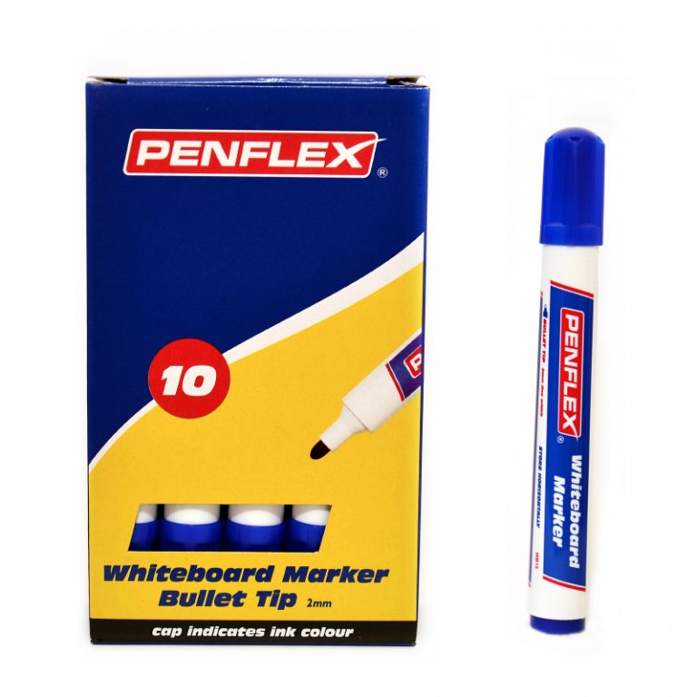 Penflex WB15 Whiteboard Markers Box-10 Light Blue