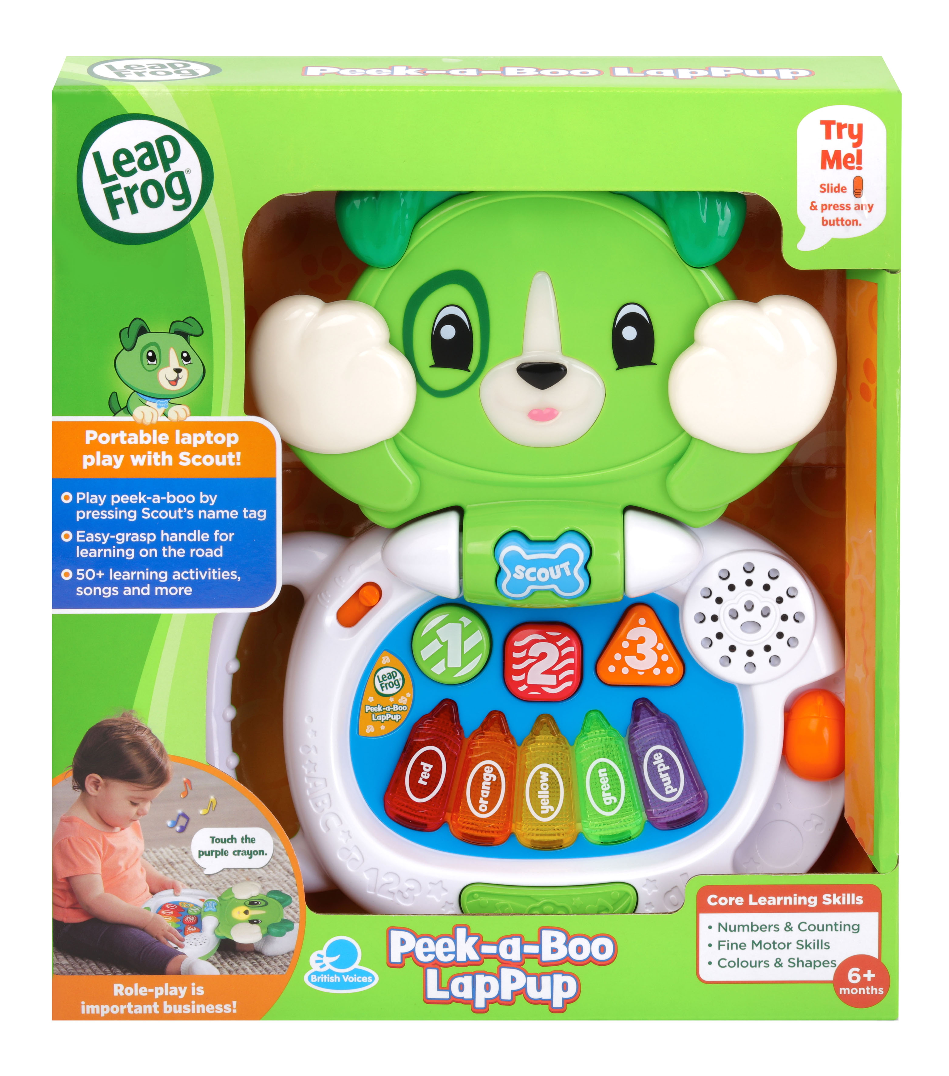 Leapfrog Peek A Boo Lappup – Scout