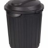 60L Plastic Refuse Bin Black 60L Plastic Refuse Bin Black