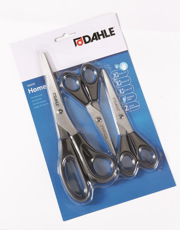 Dahle Scissor Set 13,16,21cm Carded