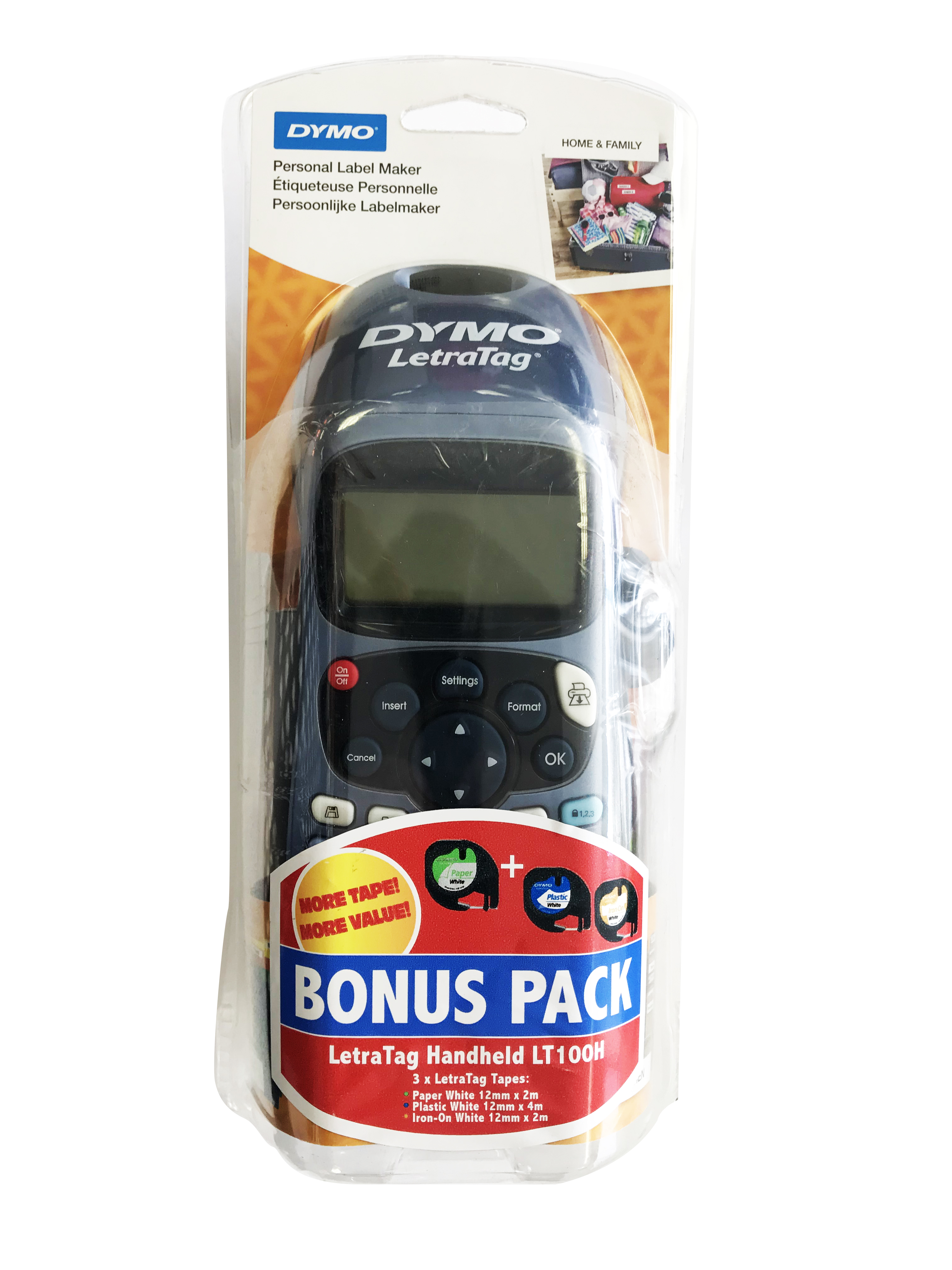 Dymo Letratag Handheld Plus 2 Free Tapes