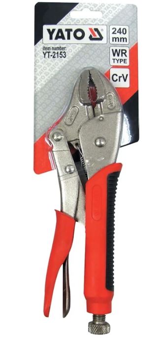 Yato Lock Grip Pliers – WR Type – 240mm