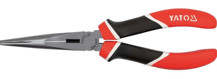 Yato Long Nose Pliers – Industrial – 200mm