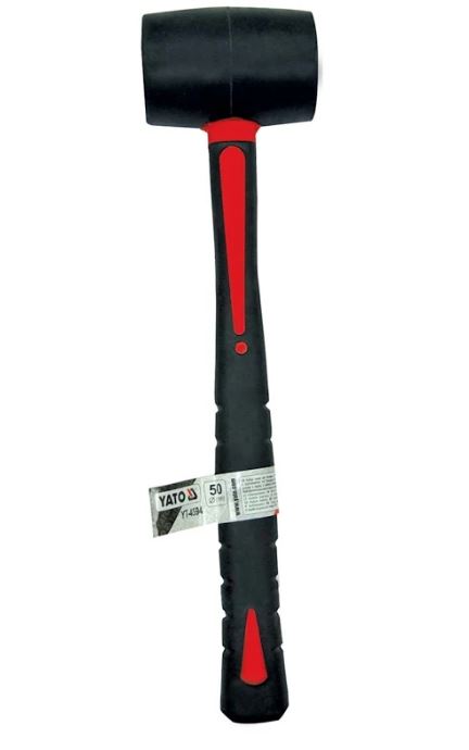 Yato Rubber Mallet- Fibreglass TPR handle