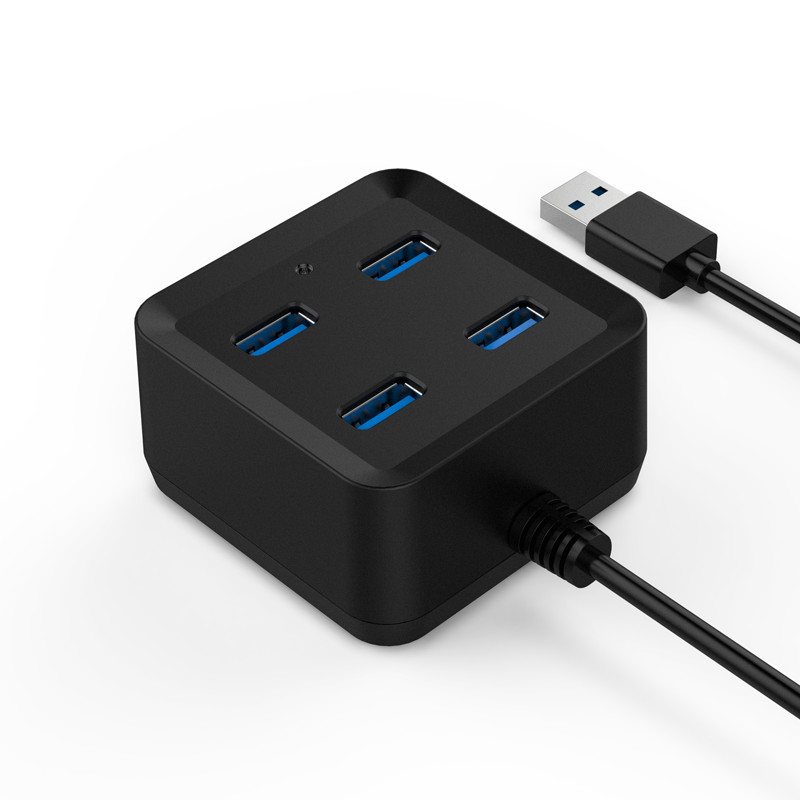 Orico 4 Port USB3.0 Ultra-Mini Hub Black