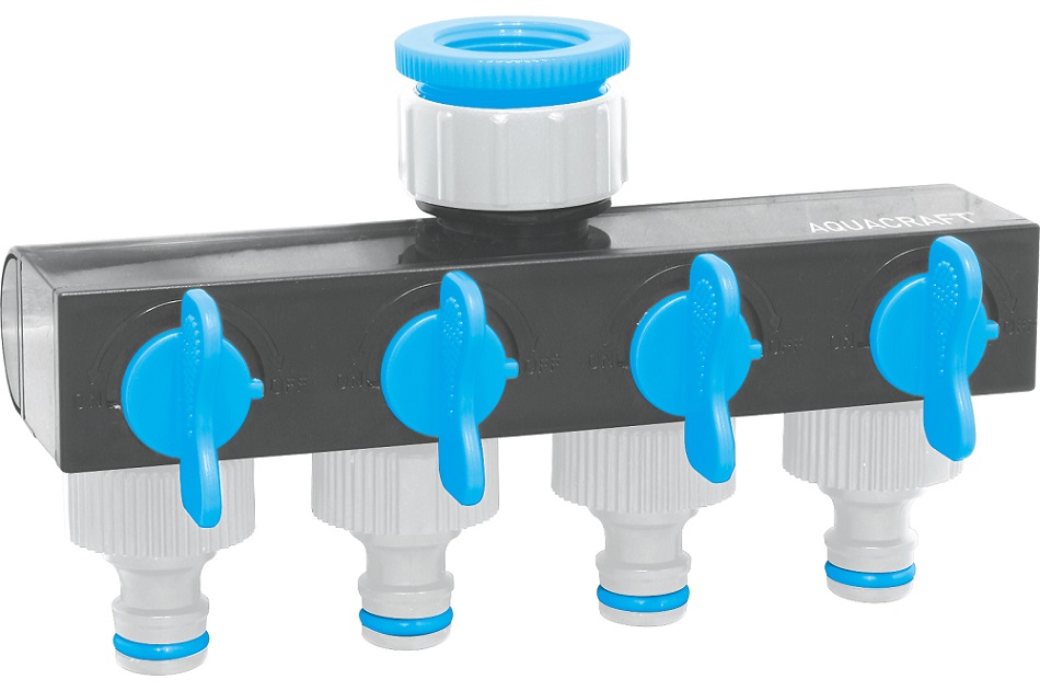 Aquacraft – Tap Connector Multi Outlet 4-Way