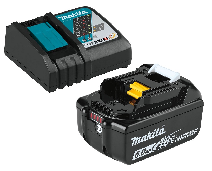 Makita BL1860B Battery & Compact Fast Battery Charger Combo Set