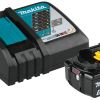 Makita BL1850B Battery & Compact Fast Battery Charger Combo Set Makita BL1850B Battery & Compact Fast Battery Charger Combo Set