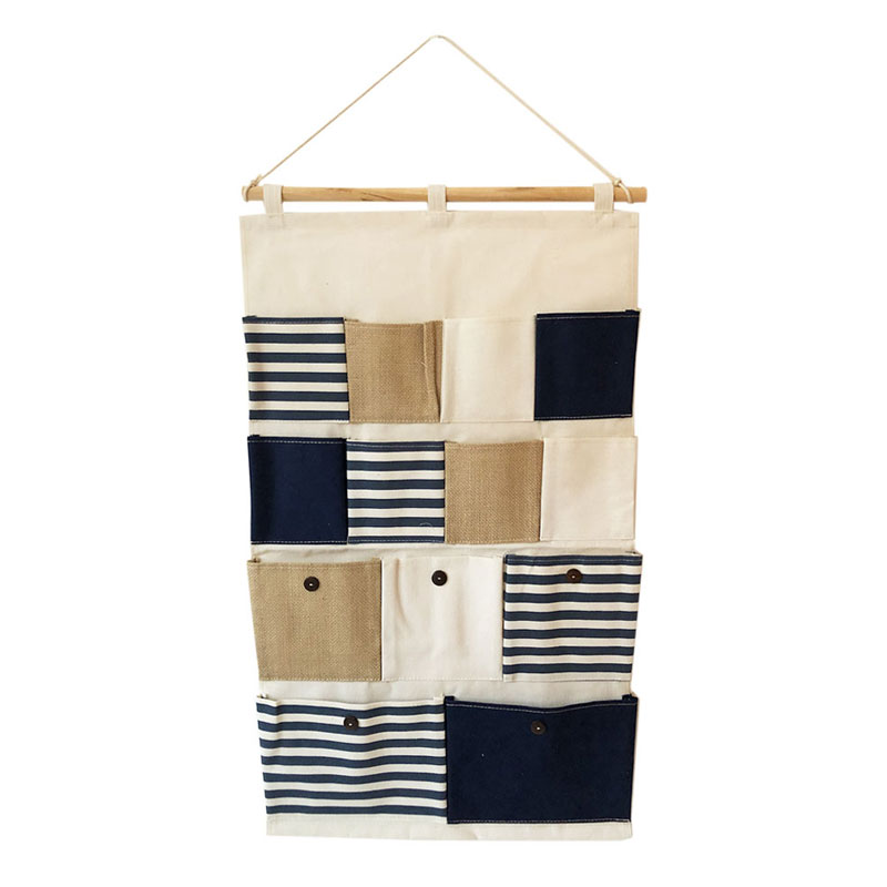 Hanging Storage  13 Pockets – Blue Line