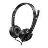 Rapoo H120 Wired USB Stereo Headset – Black Rapoo H120 Wired USB Stereo Headset – Black