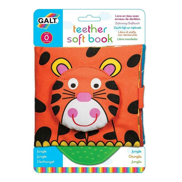Galt Toys Teether Soft Book – Jungle