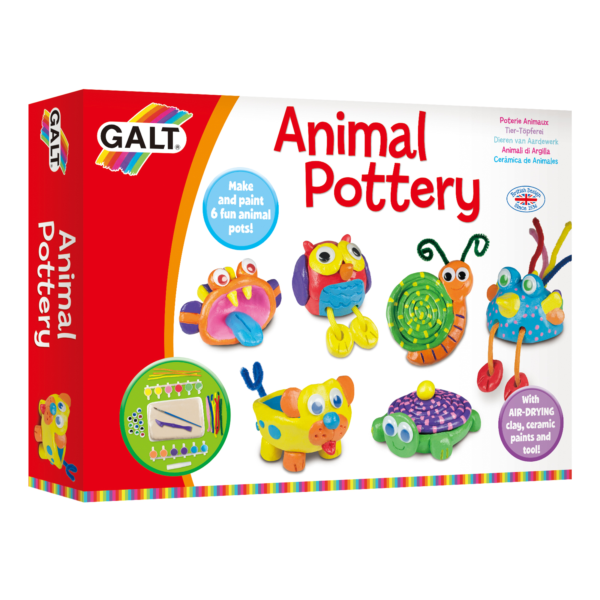 Galt Toys Animal Pottery