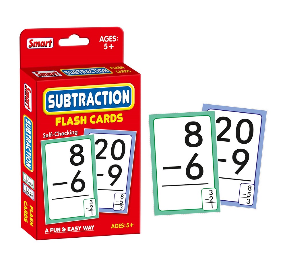 Creatives Subtraction – Flash Cards