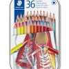 STAEDTLER Coloured pencil – 36ct metal tin STAEDTLER Coloured pencil – 36ct metal tin