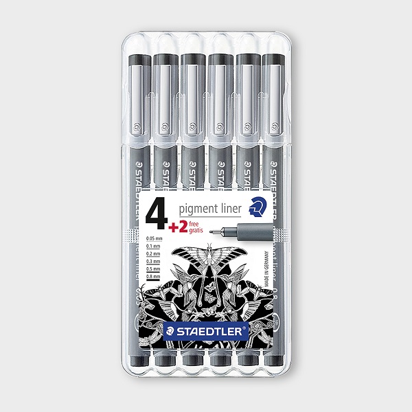 STAEDTLER Fineliner pigment liner 0.05mm black