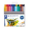 STAEDTLER Double-ended fibre-tip pen, box of 36 STAEDTLER Double-ended fibre-tip pen, box of 36