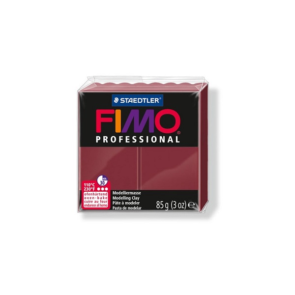 Staedtler Mod. clay Fimo professional bordeaux 85g