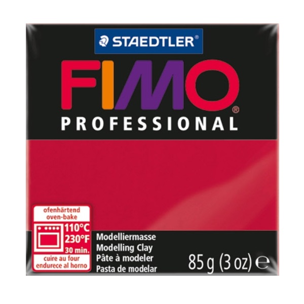 Staedtler Mod. clay Fimo professional carmine 85g