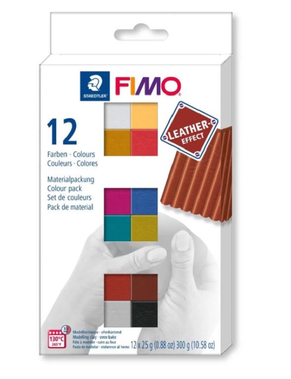 Staedtler Set Mod. clay Fimo leather effect MP