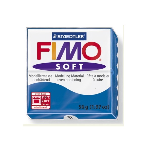Staedtler Mod. clay Fimo soft pacific blue 57g