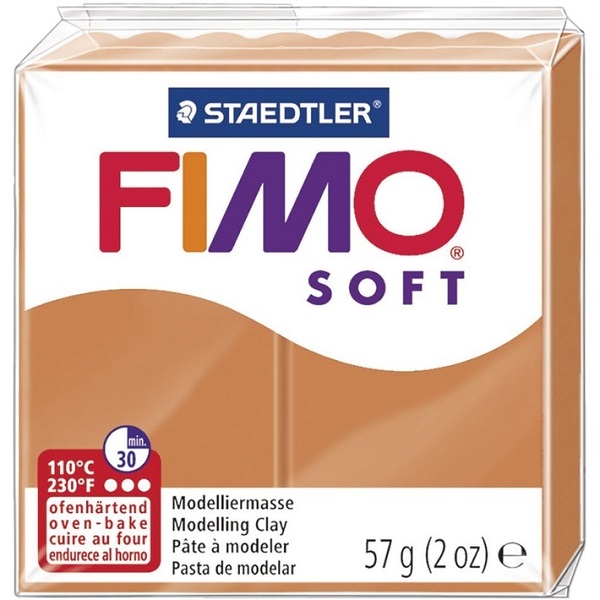 Staedtler Mod. clay Fimo soft cognac 57g