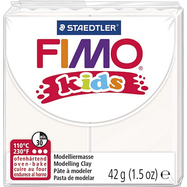 Steadtler Mod. clay Fimo kids white 42g