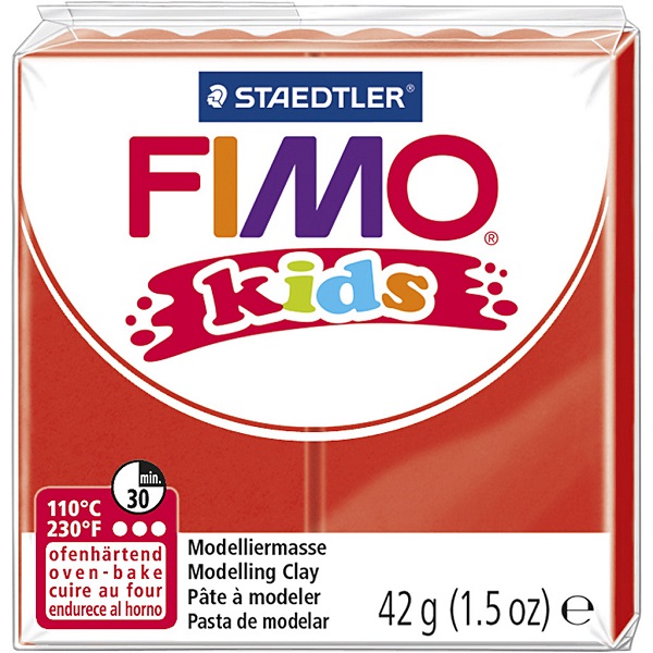 Staedtler Mod. clay Fimo kids red 42g