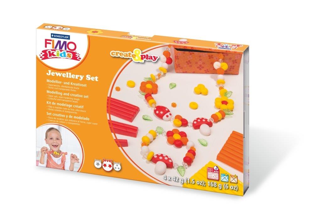 STAEDTLER Set Mod.clay Fimo kids C&P flower