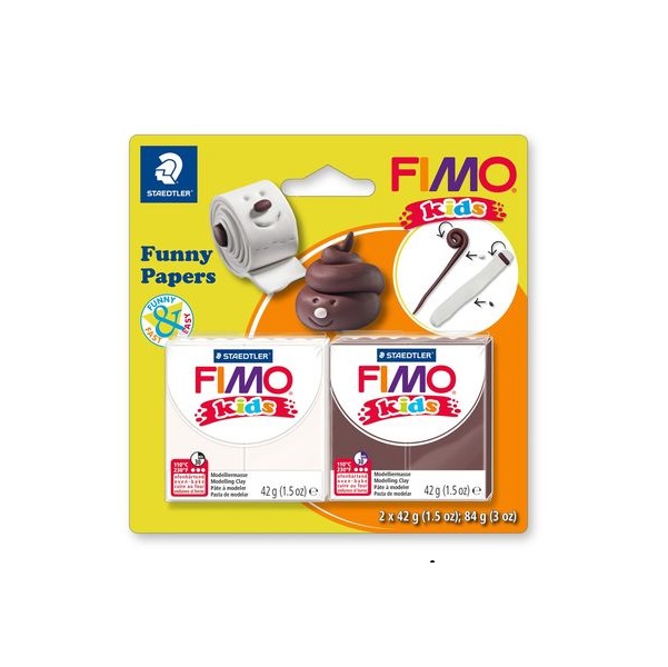 Staedtler FIMO Kids kits funny papers