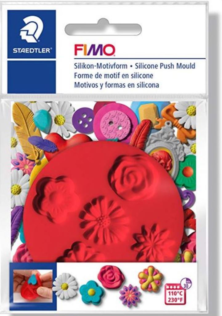 STAEDTLER silicone Push moulds – Flowers