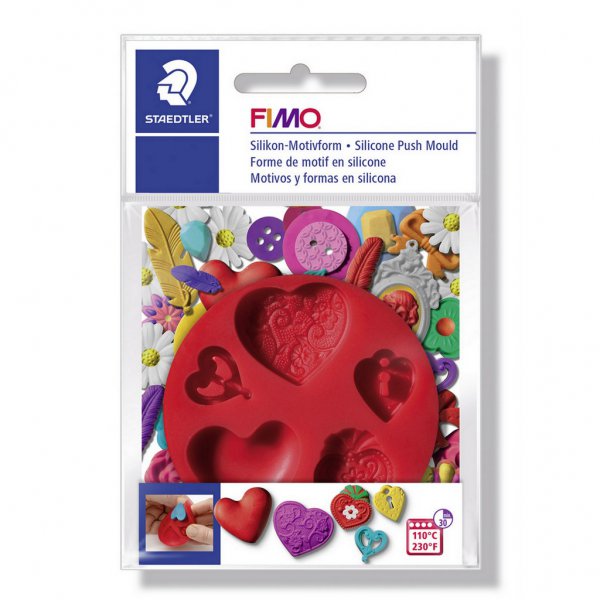 STAEDTLER Silicone Push moulds – Hearts