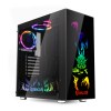 Redragon Steeljaw Pro Tempered Glass RGB ATX Gaming Chassis Redragon Steeljaw Pro Tempered Glass RGB ATX Gaming Chassis