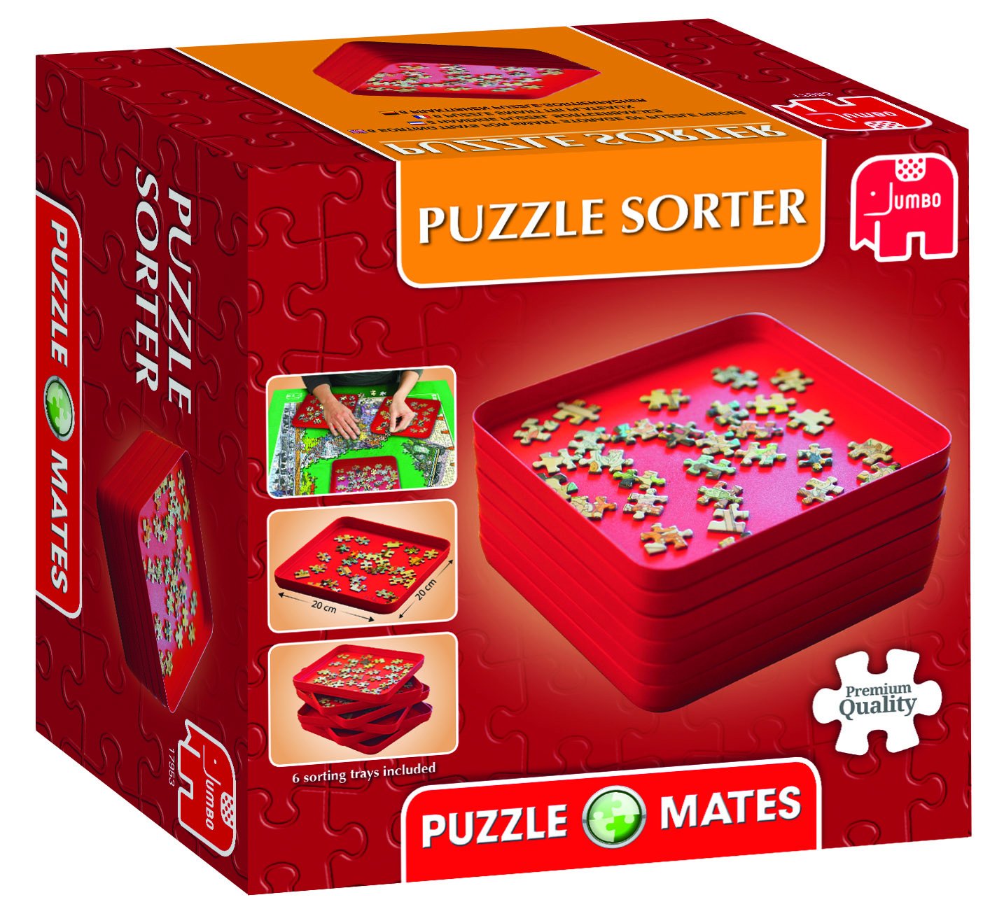 Puzzle Mates Puzzle Sorter 20 x 20cm
