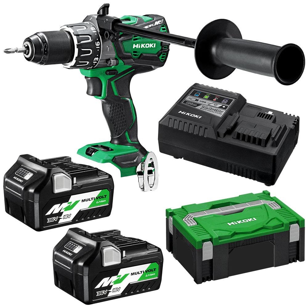 HIKOKI – Cordless Impact Drill – 36V (Incl 2 x Batteries 1 x Charger)