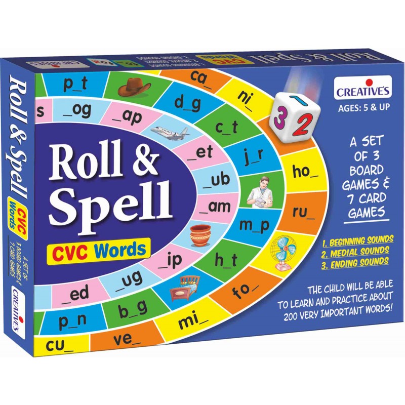 Creative’s Roll and Spell – CVC Words