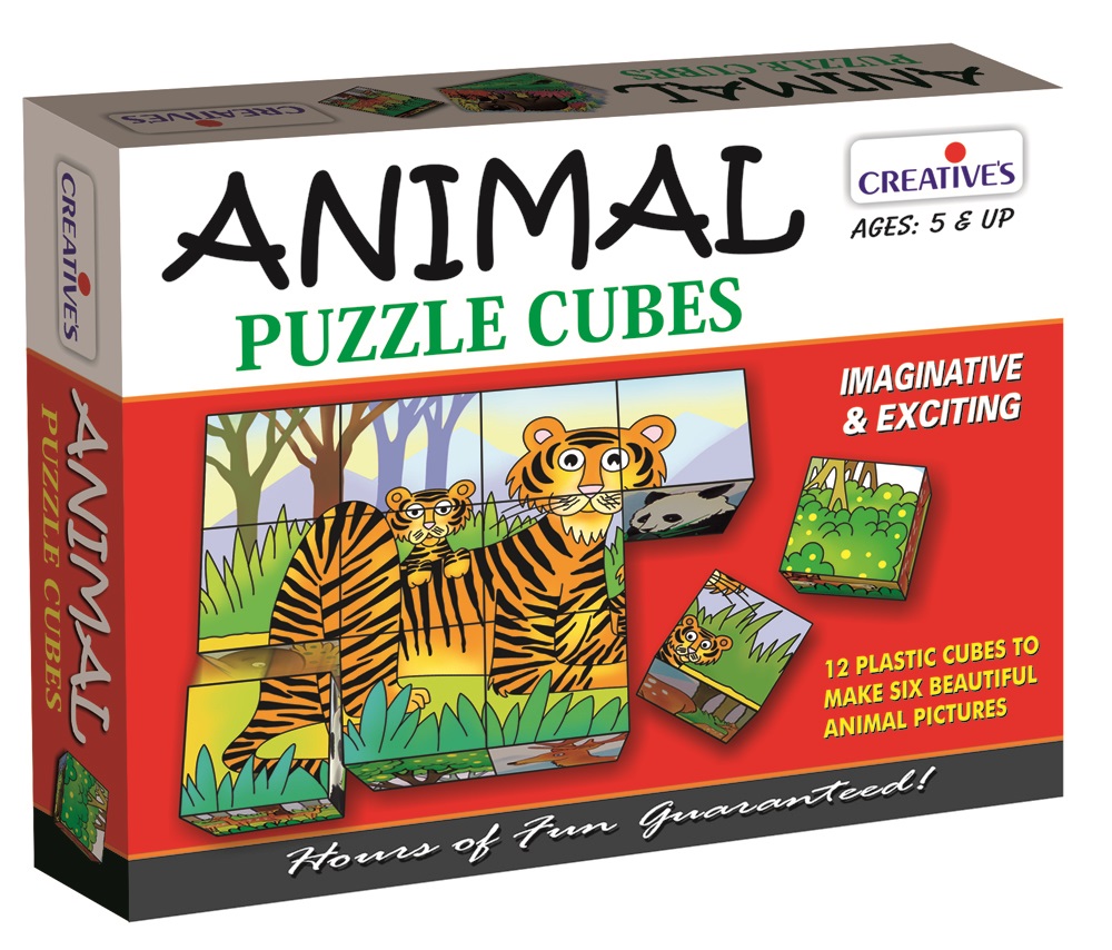 Creative’s Animal Puzzle Cubes