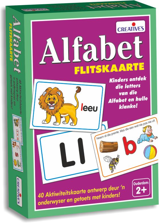 Creatives Flitskaarte – Alfabet