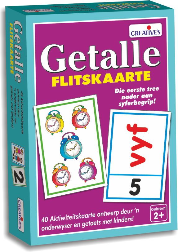 Creatives Flitskaarte – Getalle