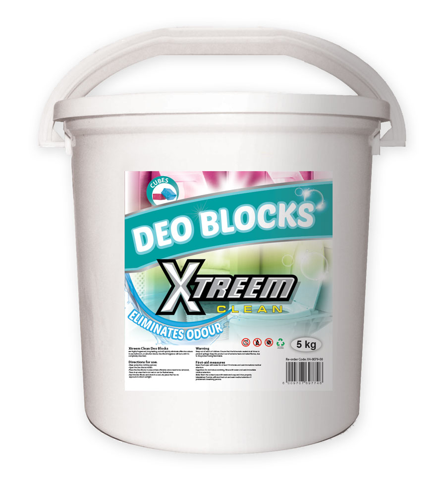 Xtreem Deo Blocks 5kg – Bulk Value Size