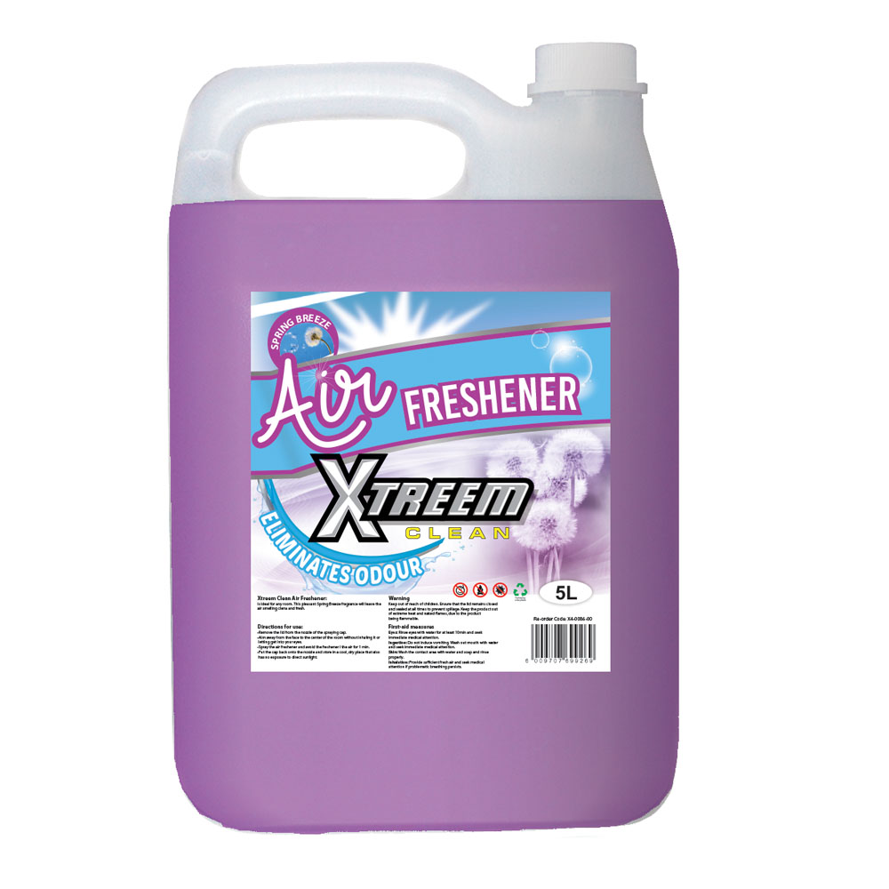 Xtreem Air Freshener Spring Breeze 5L – Bulk Value Size