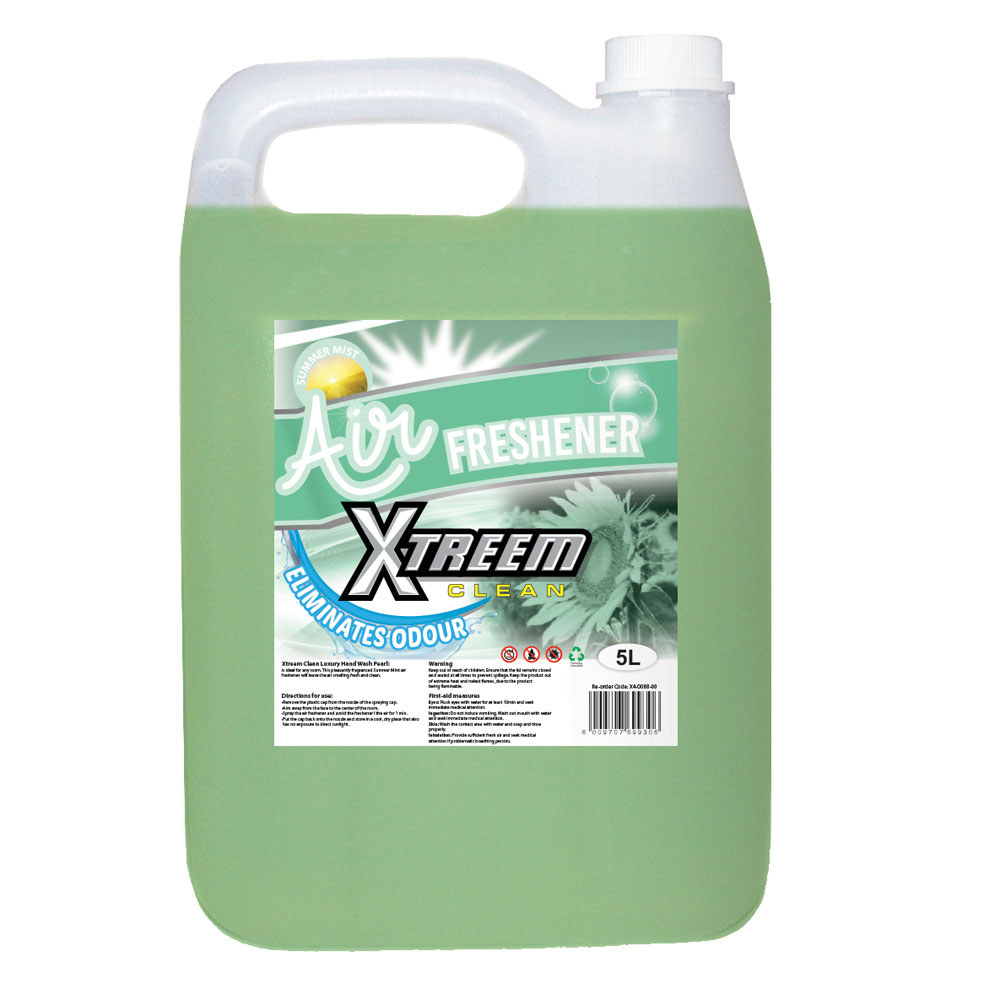 Xtreem Air Freshener Summer Mist 5L – Bulk Value Size