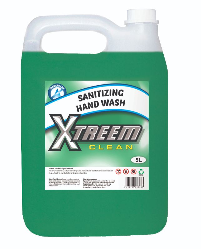 Xtreem Hand Sanitizer 5L – Waterless – Bulk Value Size